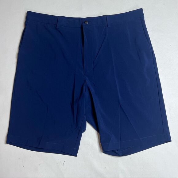 NWT Callaway Navy Stretch Waistband Flat Front Shorts - Picture 1 of 5